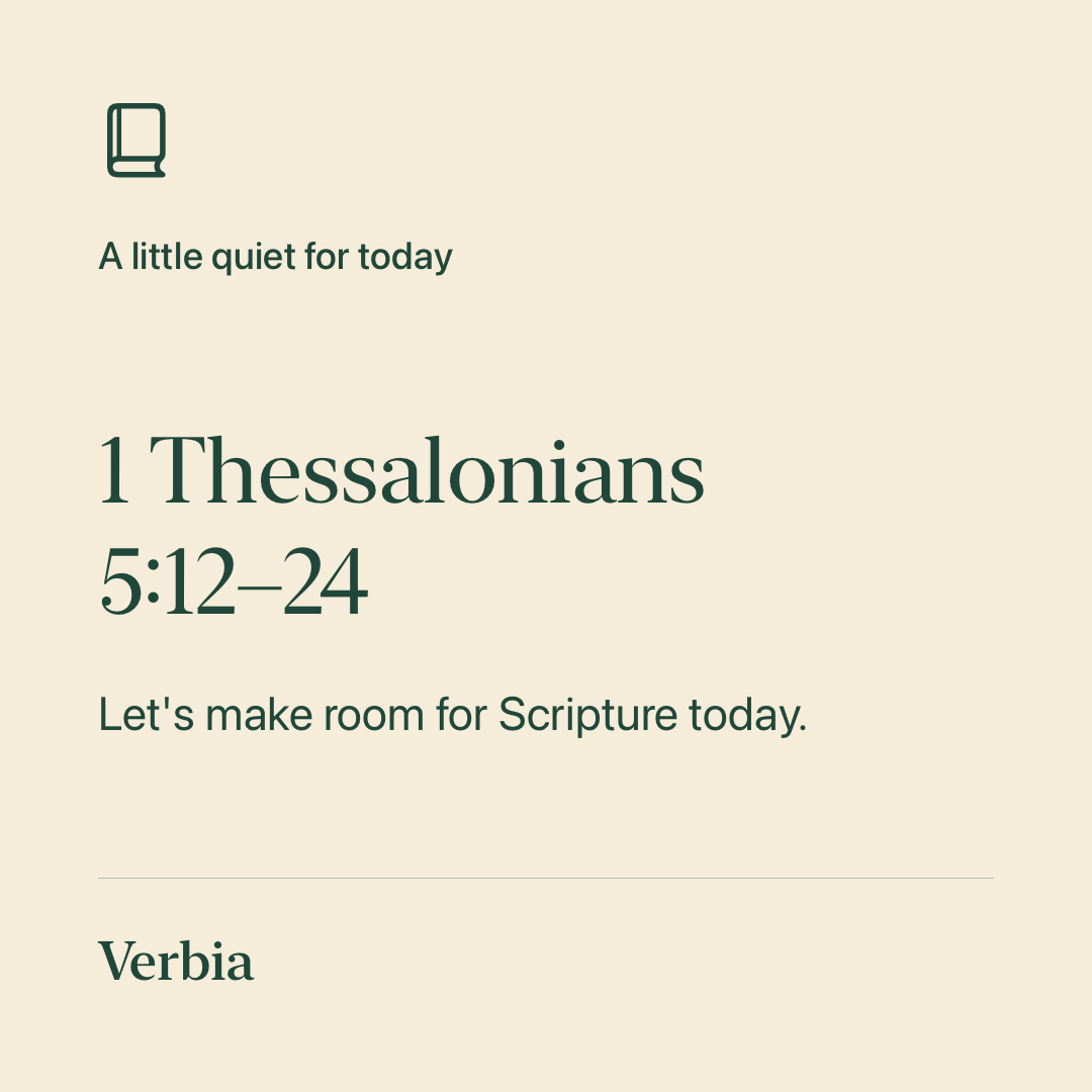 A Verbia sharing card with a Scripture reference and an original invitation to read.